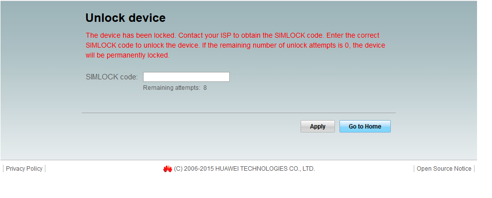 Simlock Code Huawei E3372h Simlock Code | LTE-Forum Österreich